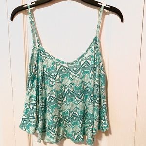 teal summer shirt